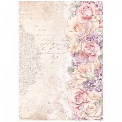 Stamperia Romance Forever - Floral Border